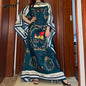 Robe Africaine Dashiki Imprimée, Style Bohème, Hijab, Abaya Musulmane Élégante, Bazin, pour ix, Sexy