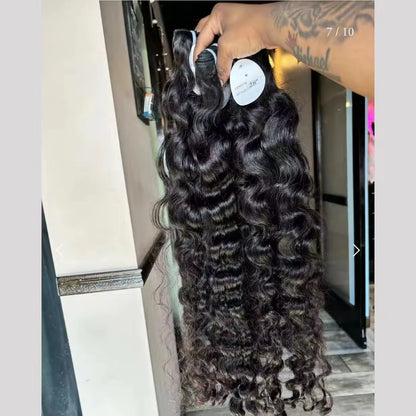Hot Sale Factory Price Burmese Curly Hair Vendor Unprocessed Human Deep Curly Raw Burmese Curly Loose Wave