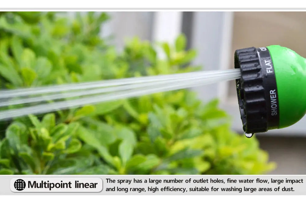 Tuyau d'arrosage tuyau d'eau tuyau magique extensible 7 modèles pistolet à eau Pot de mousse moulinets flexibles tuyau pistolet de lavage de voiture pulvérisateur