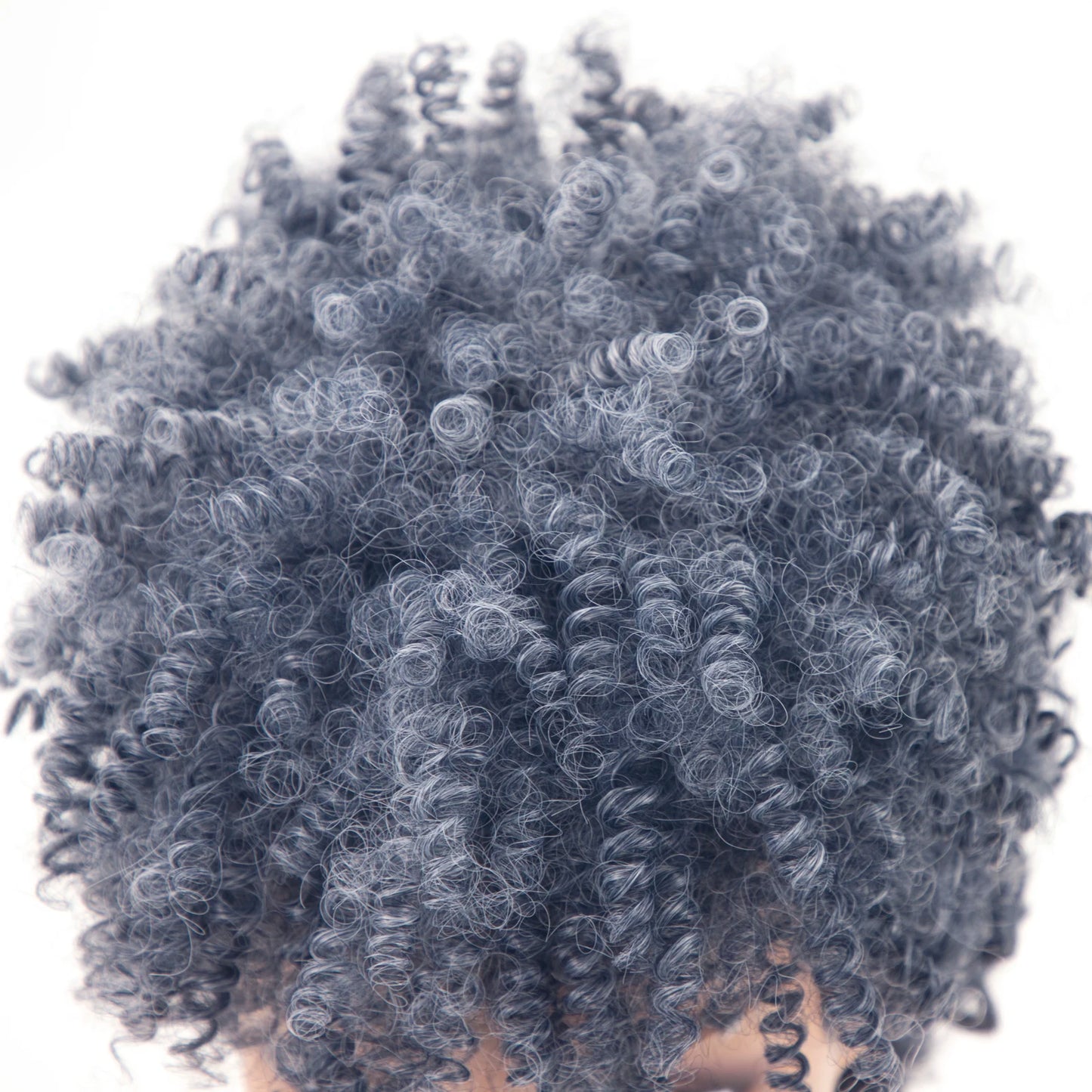 Perruque Afro Synthétique Courte Crépue Bouclée pour Femmes Noires, Blonde à Noire, Naturelle Comme Vrais Cheveux, Cosplay, ix