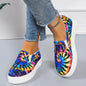 Wholesale Summer Sneakers Shoes Without Lace-up Ladies Convenient Canvas Shoes Casual