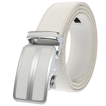 Plyesxale-Ceinture habillée en cuir véritable pour homme, cuir de vachette, automatique, strucformel, environnemental, rouge, noir, marron clair, B272