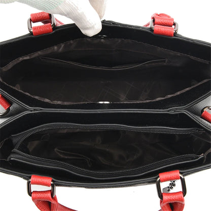 Sacs à main de luxe en cuir pour femmes, fourre-tout de grande capacité, créateur de mode, 2024