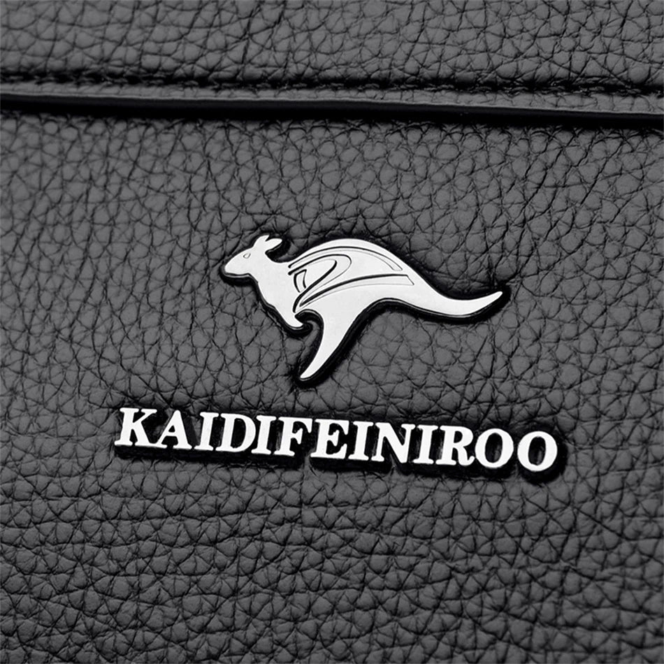 Sac à main multi-poches en cuir de vache véritable, Sac à bandoulière de luxe de styliste, fourre-tout élégant pour femmes