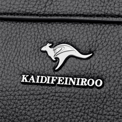 Sac à main multi-poches en cuir de vache véritable, Sac à bandoulière de luxe de styliste, fourre-tout élégant pour femmes