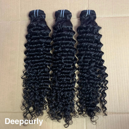 Hot Sale Factory Price Burmese Curly Hair Vendor Unprocessed Human Deep Curly Raw Burmese Curly Loose Wave