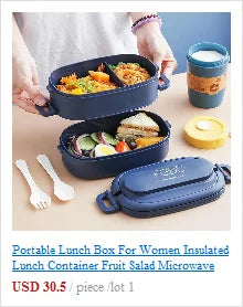 Boîte à lunch portable de grande capacité avec chauffage, récipient alimentaire en acier inoxydable, boîte à lunch thermos pour enfants, boîte à bento