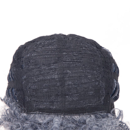 Perruque Afro Synthétique Courte Crépue Bouclée pour Femmes Noires, Blonde à Noire, Naturelle Comme Vrais Cheveux, Cosplay, ix