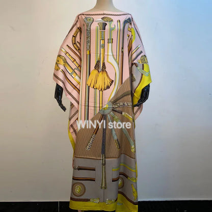 Robe Africaine Dashiki Imprimée, Style Bohème, Hijab, Abaya Musulmane Élégante, Bazin, pour ix, Sexy