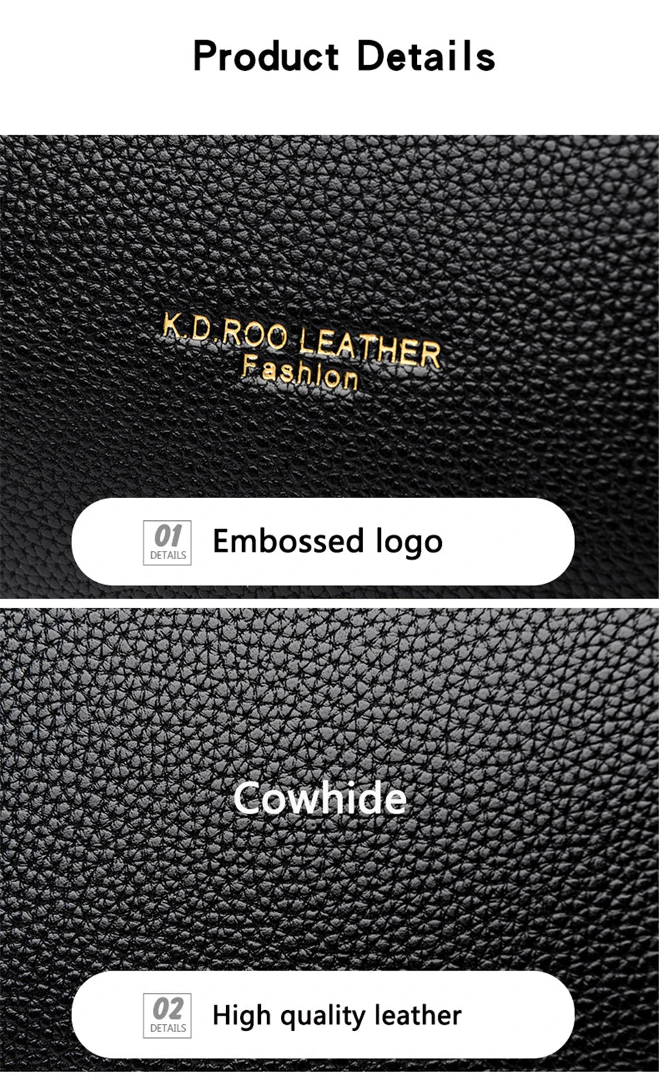 VANDERWAH véritable haute qualité en cuir fourre-tout décontracté sacs à main de luxe femmes sacs concepteur épaule sacs à bandoulière pour les femmes 2024