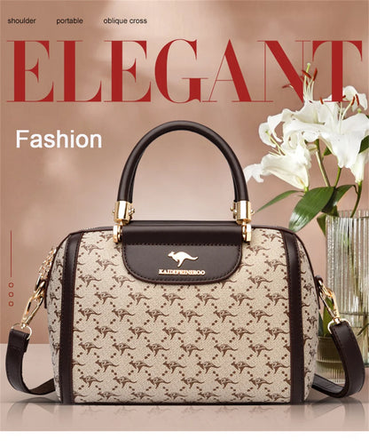 Sacs à main en cuir à poignée supérieure pour femmes, sacs à main de créateurs de luxe, mode initiée, Messenger, Croosbody, fourre-tout Boston, haute qualité