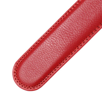 Hommes couleur rouge 3.5 cm largeur bracelet en cuir de vache haute qualité boucle automatique ceintures pour hommes marque de luxe concepteur ceintures homme B995