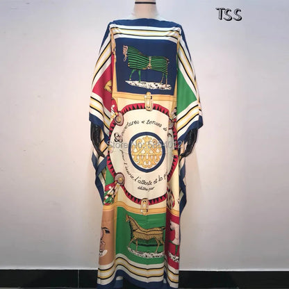 Robe Africaine Dashiki Imprimée, Style Bohème, Hijab, Abaya Musulmane Élégante, Bazin, pour ix, Sexy