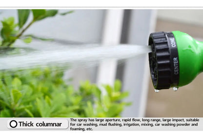 Tuyau d'arrosage tuyau d'eau tuyau magique extensible 7 modèles pistolet à eau Pot de mousse moulinets flexibles tuyau pistolet de lavage de voiture pulvérisateur