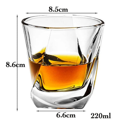 Verres à whisky à la mode, whisky Scotch, Bourbon, cocktails, RUM, verres à whisky durables