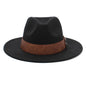 Chapeaux Panama Parent-enfant, 2 tailles, pour hommes, femmes et enfants, chapeaux de soleil à large bord, casquettes Fedora Trilby Jazz, voyage en plein air, fête, Style de rue