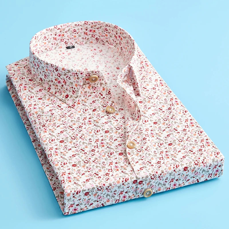 Chemises hawaïennes à manches courtes pour hommes, grande taille 5XL, en coton, décontractées, à fleurs, ondulées, vêtements réguliers, à la mode, nouvelle collection été 2023