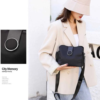 Sac à bandoulière Vintage en Nylon imperméable pour femmes, sac à bandoulière sauvage Simple, sacoche quotidienne, sac à main de voyage pour dames