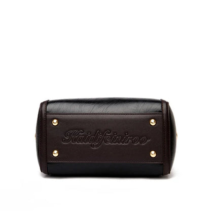 Sac à main à poignée supérieure en cuir pour femmes, sac à bandoulière à coque décontractée, sacs de messager initiés, sac à main à la mode pour dames, super haute qualité