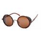 SHAUNA Vintage femmes Steampunk rétro revêtement hommes lunettes de soleil rondes marque concepteur Punk lunettes de soleil UV400