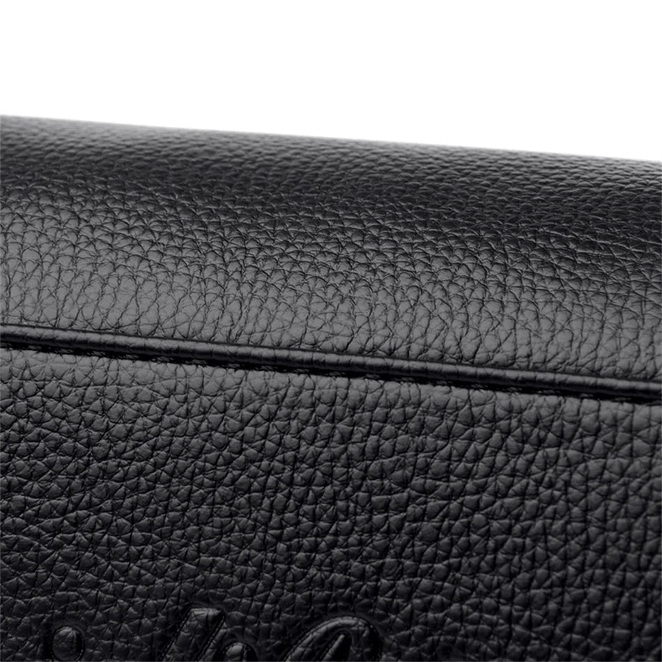 Sac à main multi-poches en cuir de vache véritable, Sac à bandoulière de luxe de styliste, fourre-tout élégant pour femmes