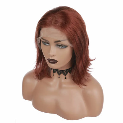 En gros Dentelle Transparente Cheveux Humains Perruque Pleine Dentelle 130 %