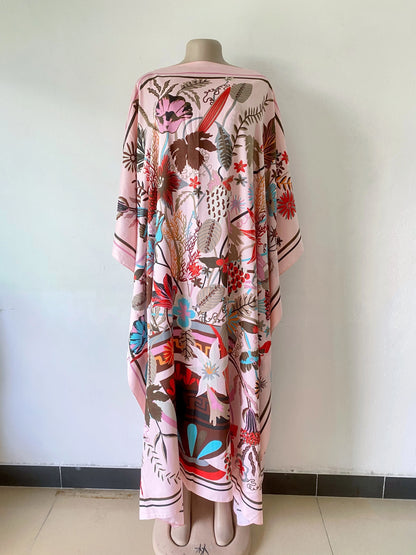 Robe col bateau longueur: 130cm buste: 130cm nouvelles robes de mode Bazin imprimé Dashiki femmes robes longues