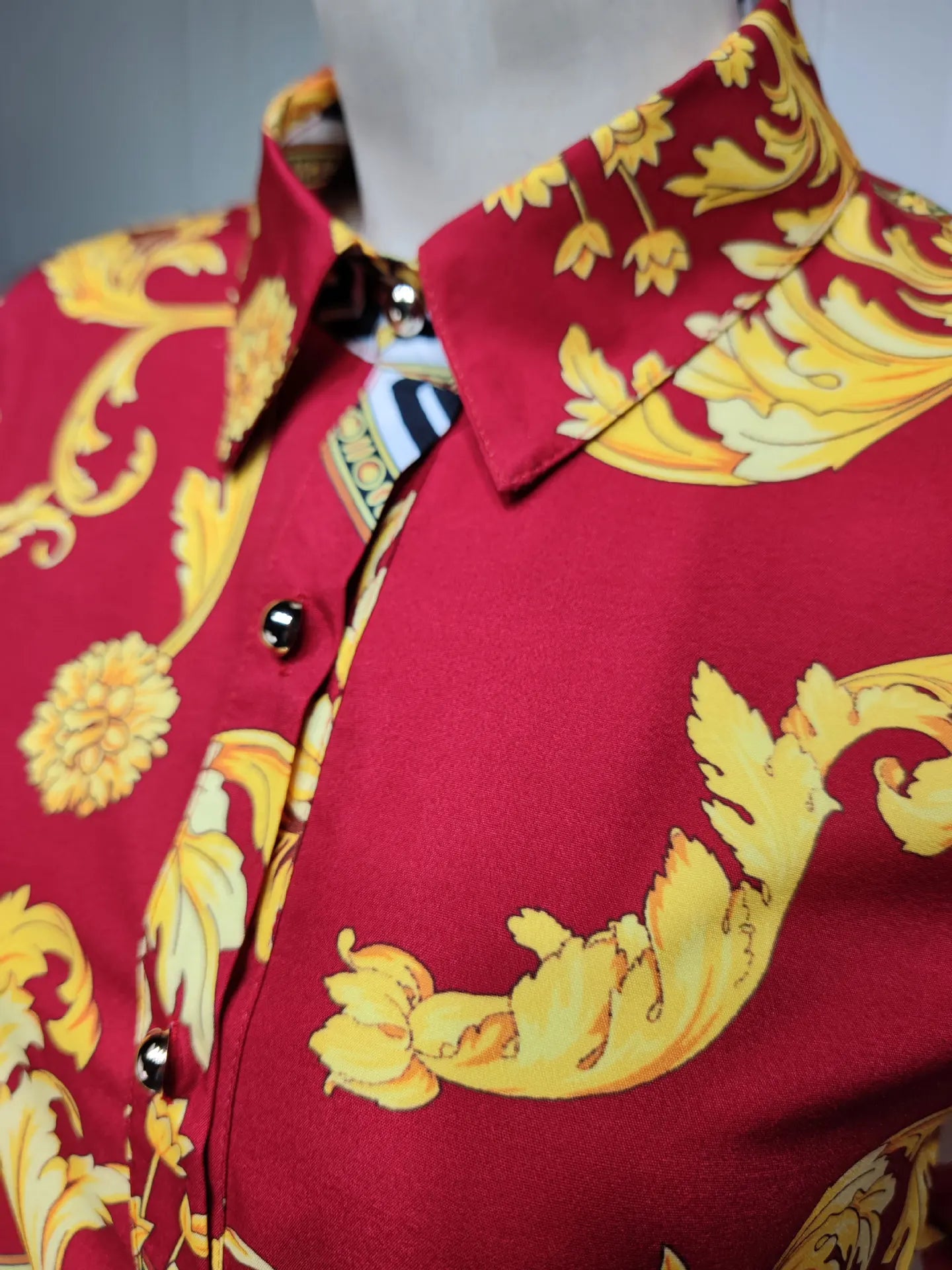 Hot Selling Printed Polyester Shirt Dress European American Middle East  Independent Station Turkish Abaya Muslim Women Dress