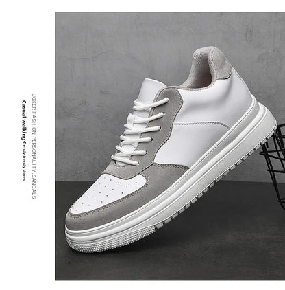 Hot Selling 6cm,8cm 10cm Height Increasing Walking Styles Leather Casual Sneakers 36-44 Height-enhancing Sports Shoes