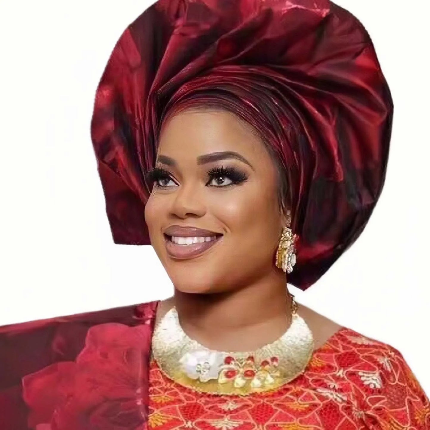 Zhuerrui Two Tone Italian Gold Jewelry Sets Necklace Bracelet Earrings Ring Bridal Western Heavy Wedding Fine Jewelry Set H00497