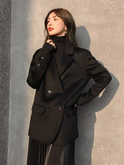 Top Selling Good Quality Ladies Korean Clothes Women's Jackets Womens Wool Coat Women