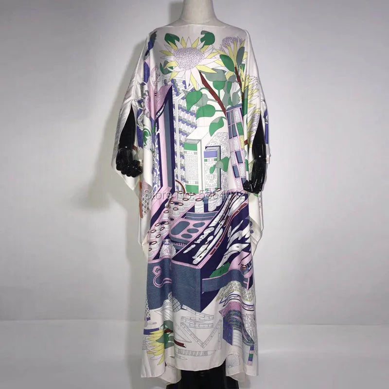 Robe Africaine Dashiki Imprimée, Style Bohème, Hijab, Abaya Musulmane Élégante, Bazin, pour ix, Sexy