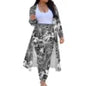 Print on Demand Swimming Cover up for Women Trendy Coat for Ladies Polynesian Traditional Casual Club Night Long Cardigan