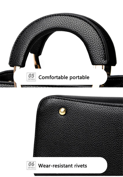 VANDERWAH véritable haute qualité en cuir fourre-tout décontracté sacs à main de luxe femmes sacs concepteur épaule sacs à bandoulière pour les femmes 2024