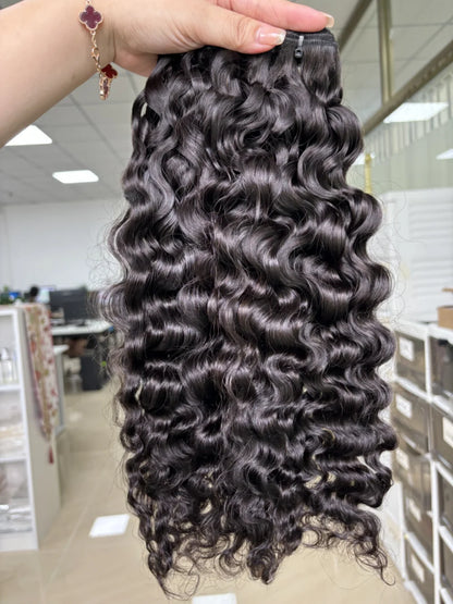 Wholesale Top Quality Cambodian Curly Bundles Virgin Hair Vendor Pure Human Hair Bundle for Black Women