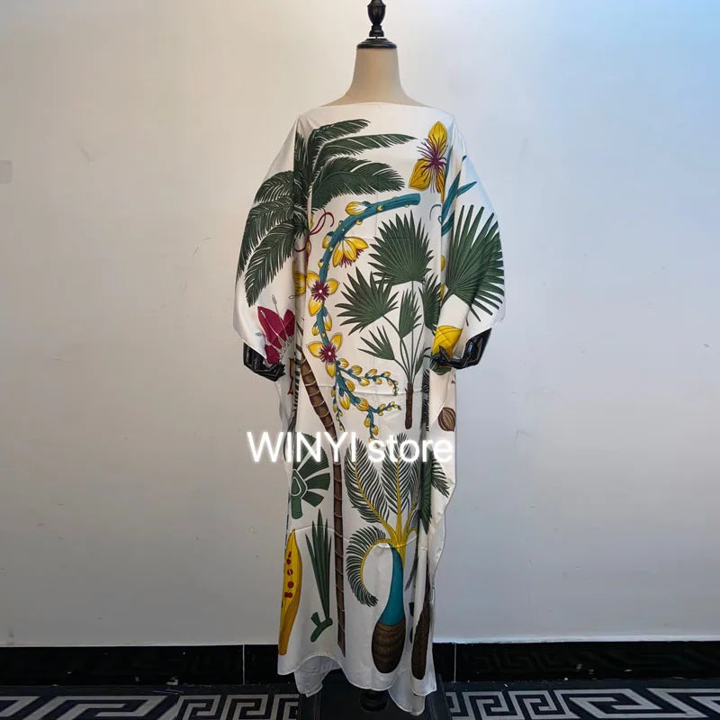 Robe Africaine Dashiki Imprimée, Style Bohème, Hijab, Abaya Musulmane Élégante, Bazin, pour ix, Sexy