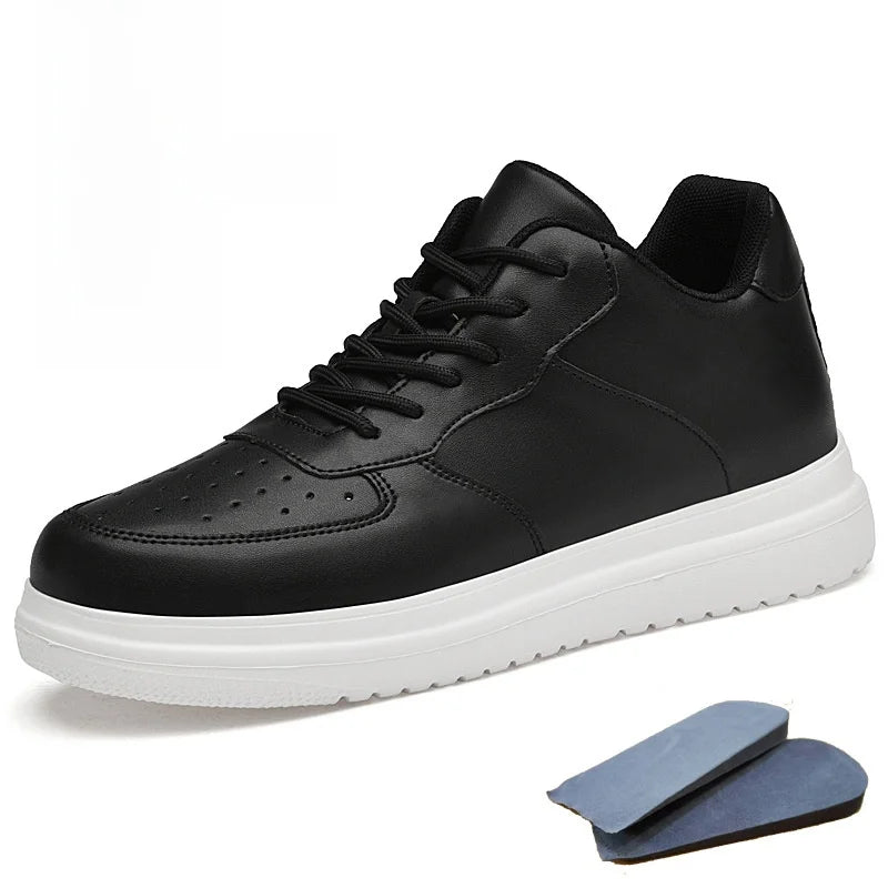 Hot Selling 6cm,8cm 10cm Height Increasing Walking Styles Leather Casual Sneakers 36-44 Height-enhancing Sports Shoes