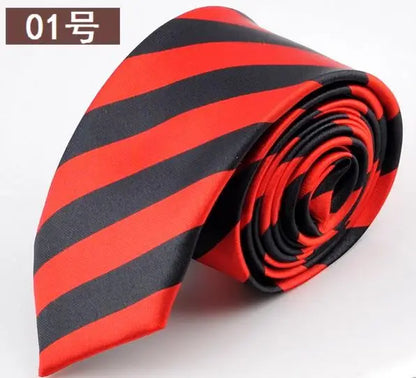 2024 fête d'anniversaire mince plus lumineux Norrow cravate hommes 5cm décontracté flèche maigre Satin cravate mode jeune homme accessoires Gravata