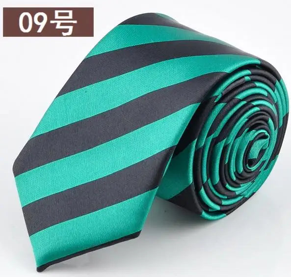 2024 fête d'anniversaire mince plus lumineux Norrow cravate hommes 5cm décontracté flèche maigre Satin cravate mode jeune homme accessoires Gravata