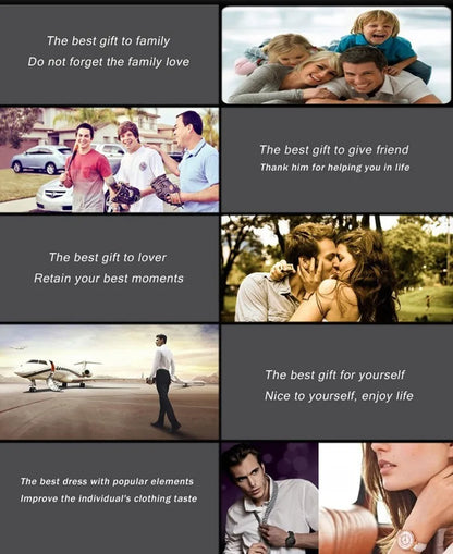 G & D Montre pour femmes Quartz analogique Montre décontractée Montre en or Quartz Simple horloge Relogio Feminino Reloj Mujer Montre