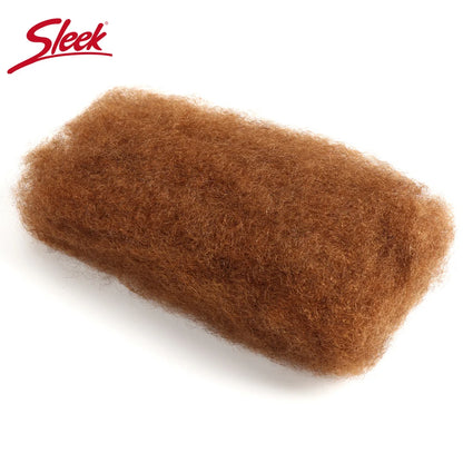 Extensions de cheveux humains afro crépus élégants en vrac noir naturel/marron/gris-léger pour tresser, coiffer et usage quotidien