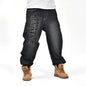 Jean Baggy en Denim pour Homme, Pantalon Streetwear, Hip Hop, Décontracté, Skateboard, Grande Taille, FJBlack, S94