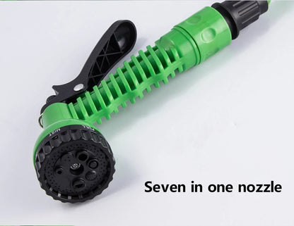Tuyau d'arrosage tuyau d'eau tuyau magique extensible 7 modèles pistolet à eau Pot de mousse moulinets flexibles tuyau pistolet de lavage de voiture pulvérisateur