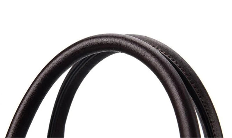 Sac à main en cuir PU avec lettres anglaises pour femmes, sac à poignée supérieure avec pompon, sac à bandoulière de luxe de grande capacité, fourre-tout Design