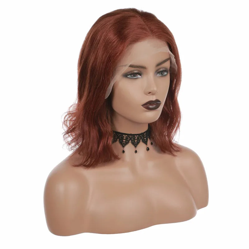 En gros Dentelle Transparente Cheveux Humains Perruque Pleine Dentelle 130 %