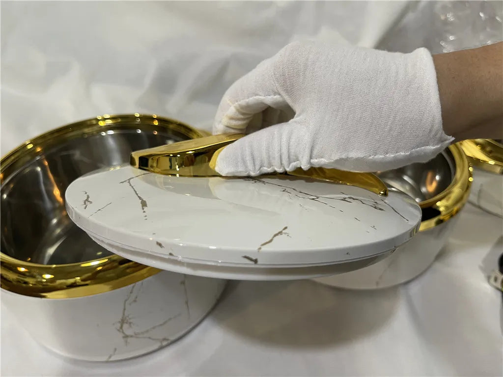 Ensemble de chauffe-plats à isolation thermique, boîte à lunch, événement du Ramadan, mariage, fête de famille, pot chaud, 1.5 L, 2/2 L, 3 pièces