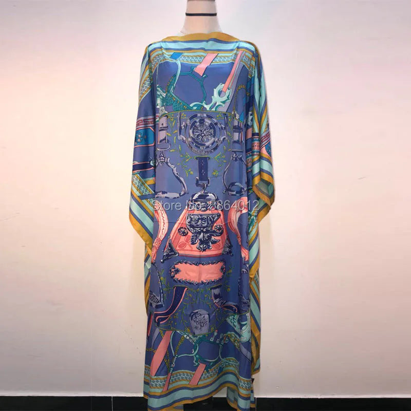 Robe Africaine Dashiki Imprimée, Style Bohème, Hijab, Abaya Musulmane Élégante, Bazin, pour ix, Sexy