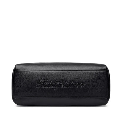 Sac à main multi-poches en cuir de vache véritable, Sac à bandoulière de luxe de styliste, fourre-tout élégant pour femmes