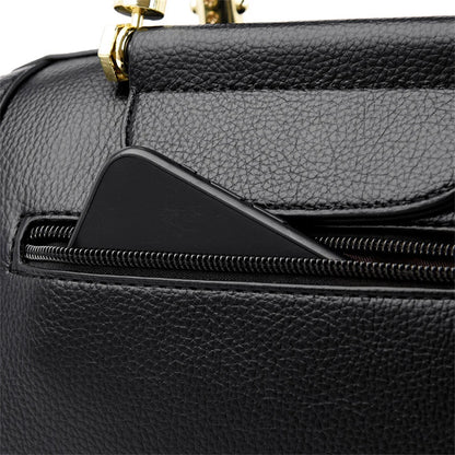 Granded marque en cuir de vachette Sac à main sac à main femmes décontracté bandoulière sacs à bandoulière de luxe dames fourre-tout Boston Sac 2024