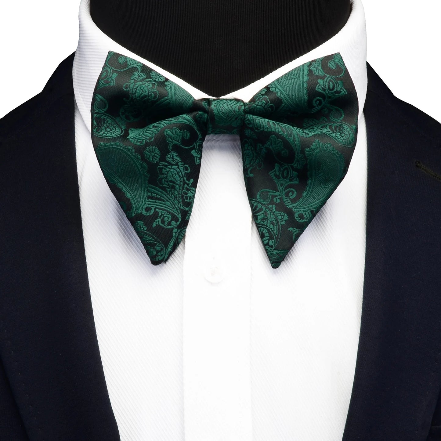 Ricnais mode soie Pasley Floral grand noeud papillon jaune rouge Jacquard noeud papillon pour hommes d'affaires fête de mariage cravates Gigt accessoires